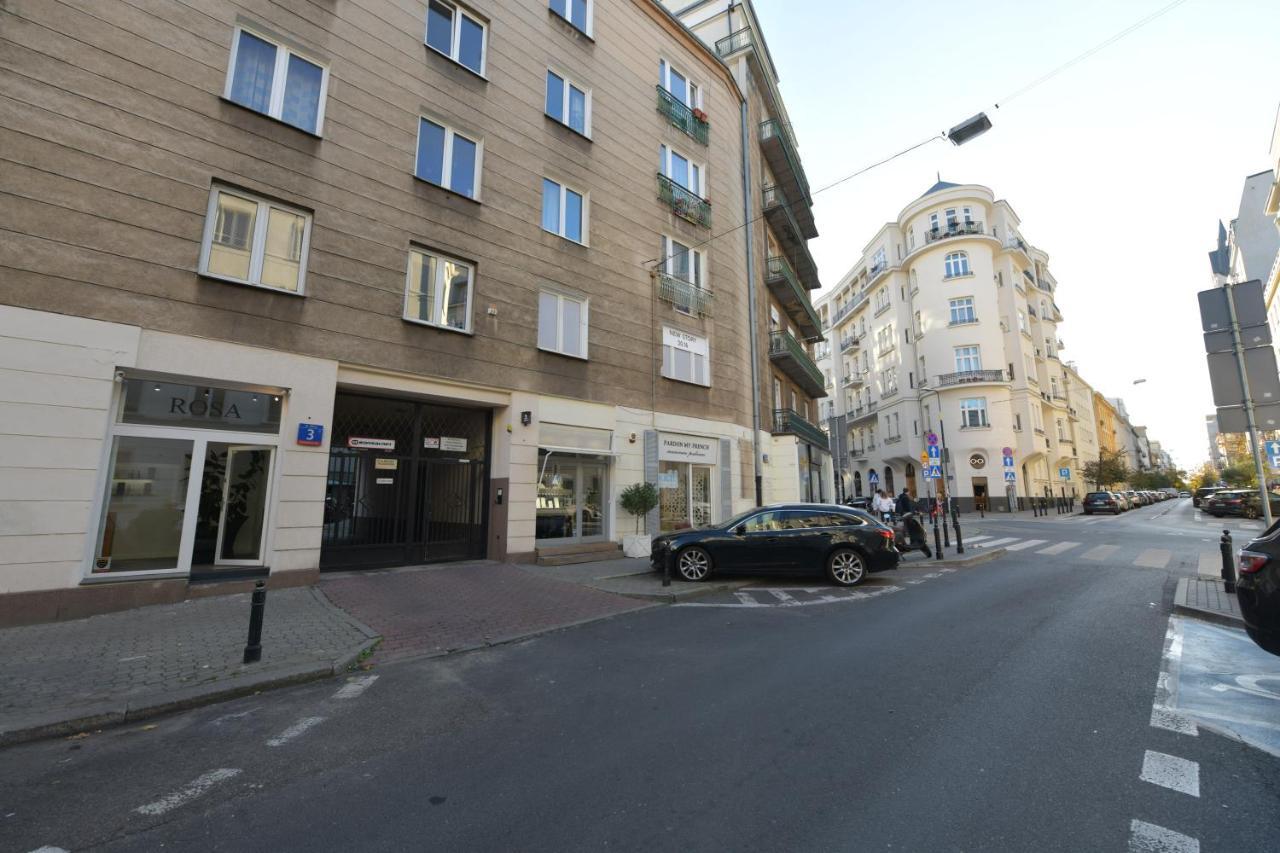 Wilcza 3 - Apartament Dla 4 Osob - 260M Do Ambasady Usa - Duzy Balkon Od Strony Dziedzinca - Wifi - Good Apartments Warsaw Exterior photo